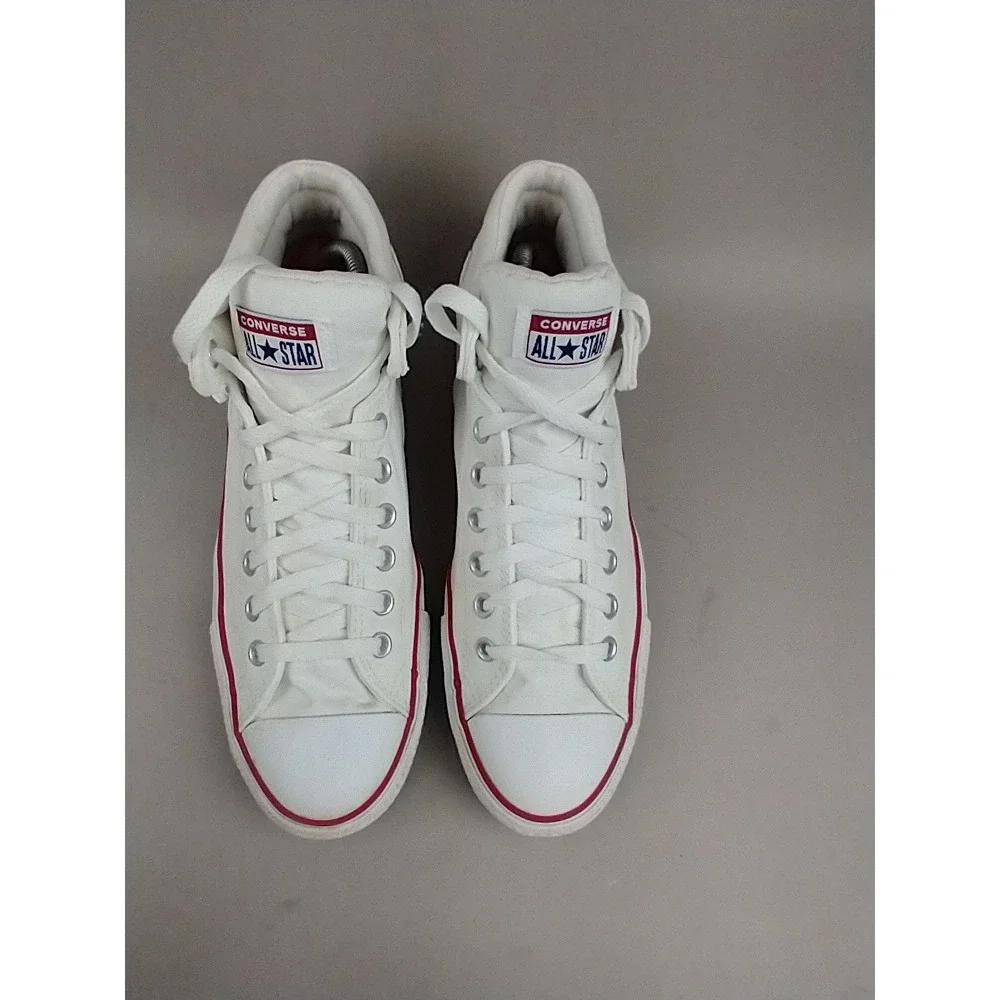 Converse Chuck Taylor All Star Madison Mid White Canvas Sneakers  Mens 10.5 - Picture 9 of 15